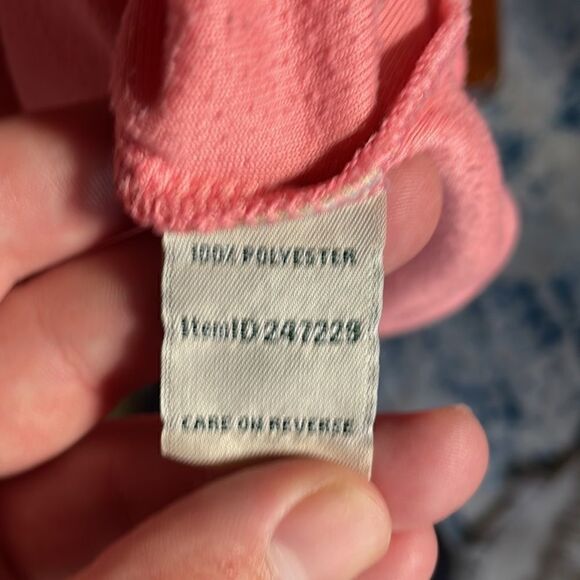 L.L. Bean Pink 1/4 Zip Lightweight Pullover Fleece Top (Size: Small) - Picture 6 of 16
